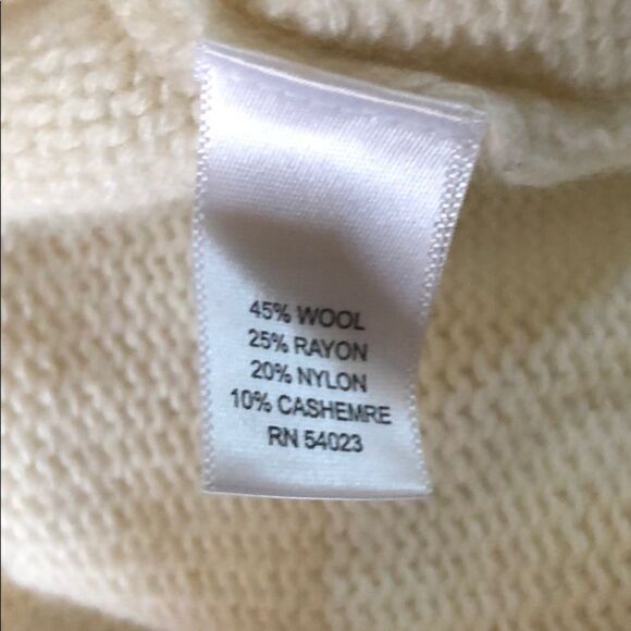 Banana Republic Chunky Wool & Cashmere Sweater - Women’s S - Picture 7 of 7